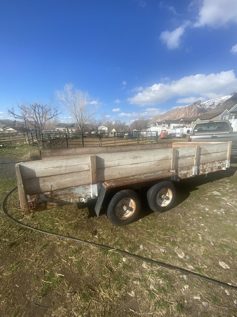 Heavy Dity Trailer 7 X 16  With Ramps