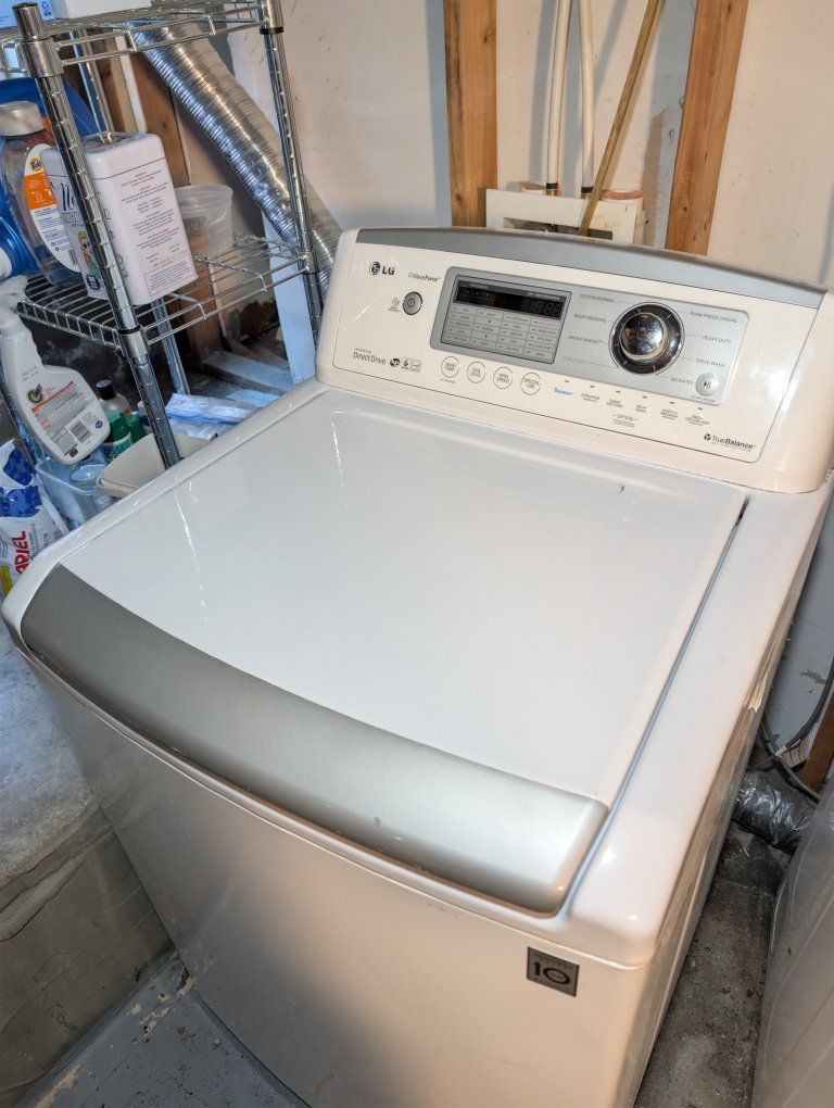 LG WT4870CW Top-Load Washer White, Direct Drive, WaveForce, TrueBalance - Issue with Draining