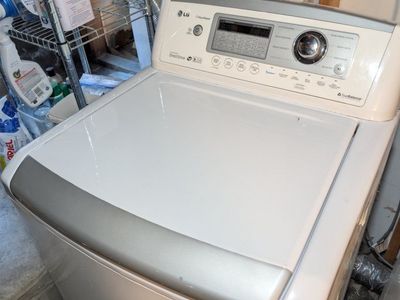 LG WT4870CW Top-Load Washer White, Direct Drive, WaveForce, TrueBalance - Issue with Draining
