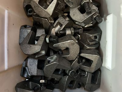 55 BC1 Beam Clamps + 18 Wire Rope Cable