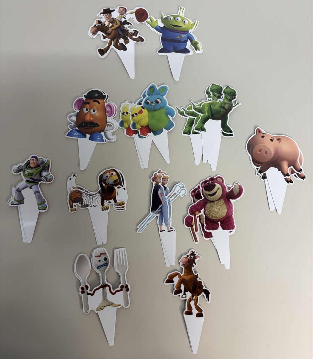 48pc Toy Story Cupcake Toppers