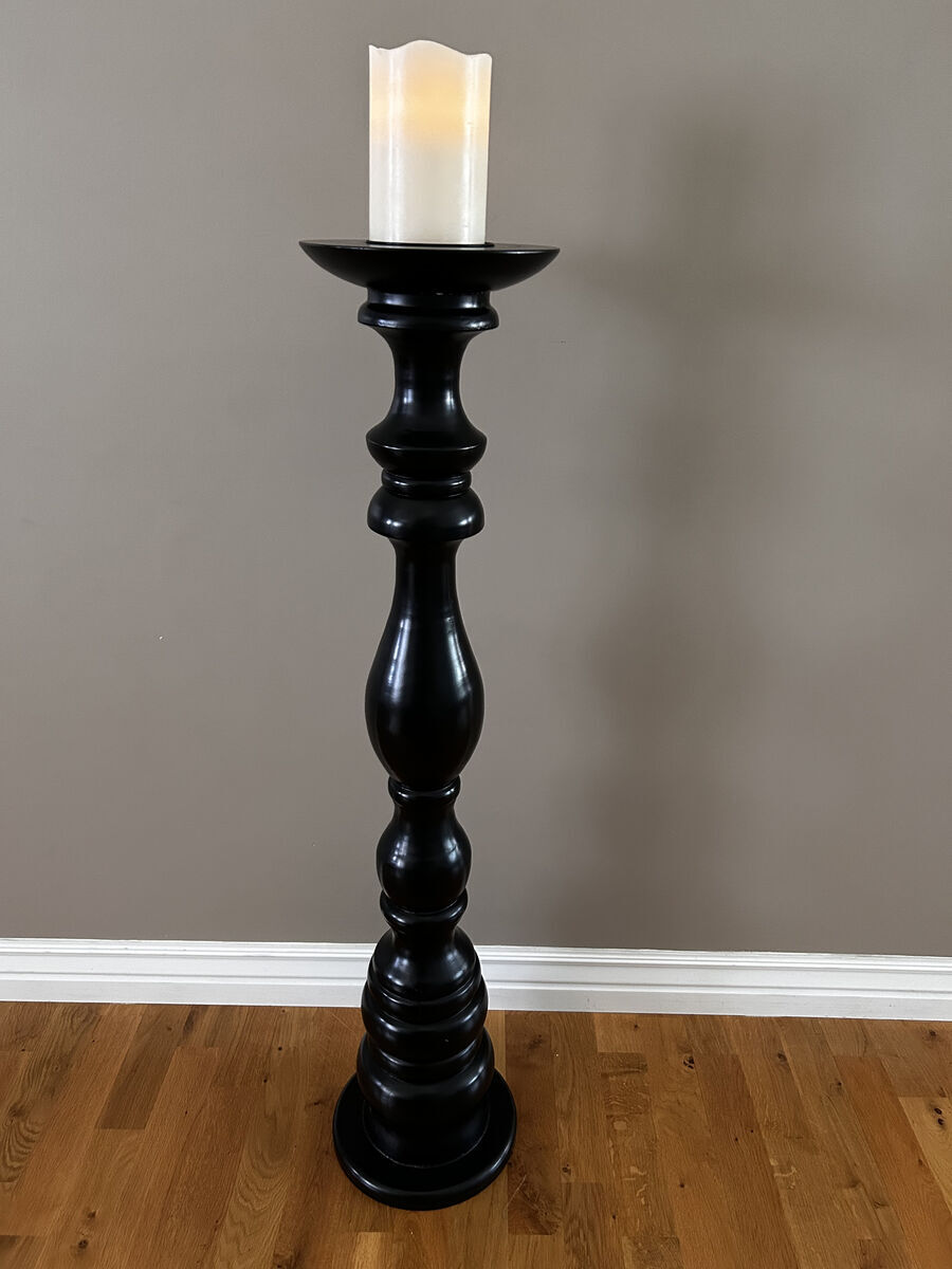 OVERSIZED 42 TALL CANDLE STAND WITH OPTIONAL CANDLE