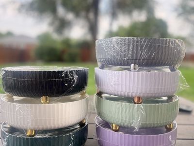 Lazy Susan skin care organizer