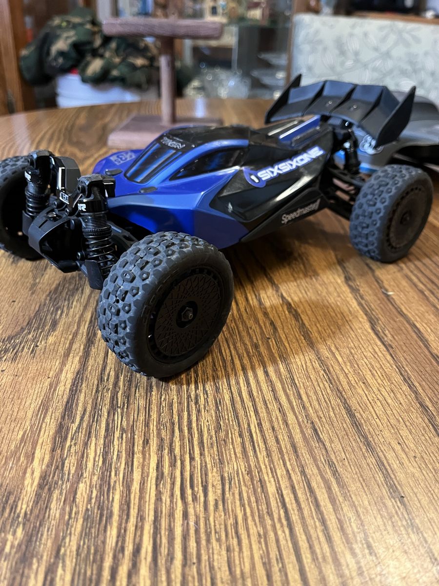 Arrma grom typhon with baja upgrade