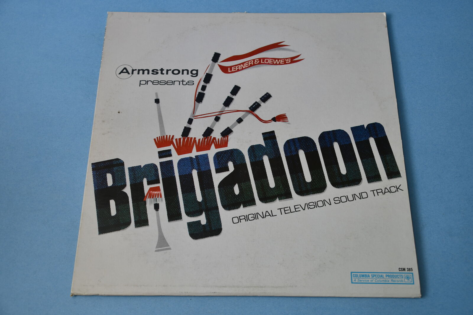 VINTAGE "BRIGADOON" VINYL RECORD ~ ORIGINAL TELEVISION SOUND TRACK