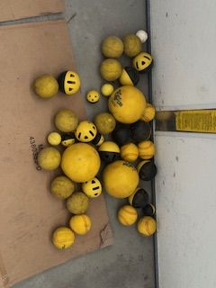 Baseballs and pre game balls