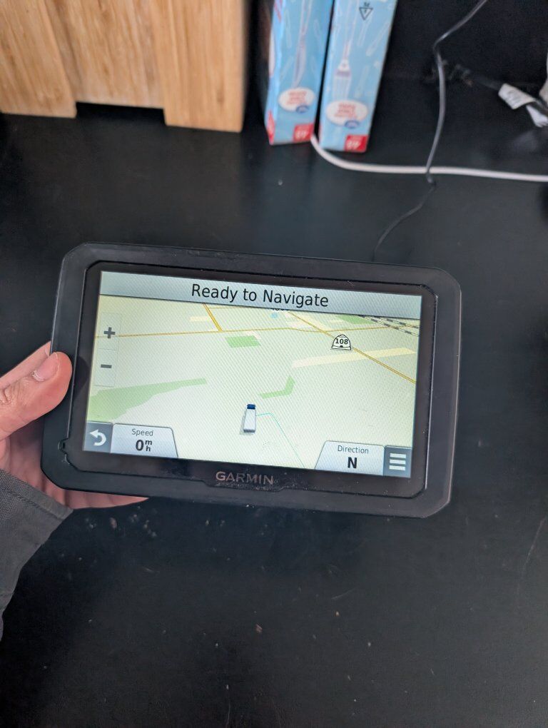 Garmin rechargeable truck and car GPS