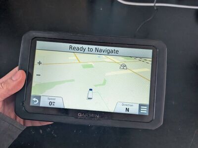 Garmin rechargeable truck and car GPS