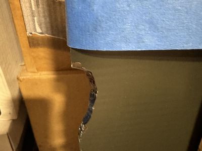 Free Large Mirror 42" H x 71" W - Damaged Edge, DIY Project