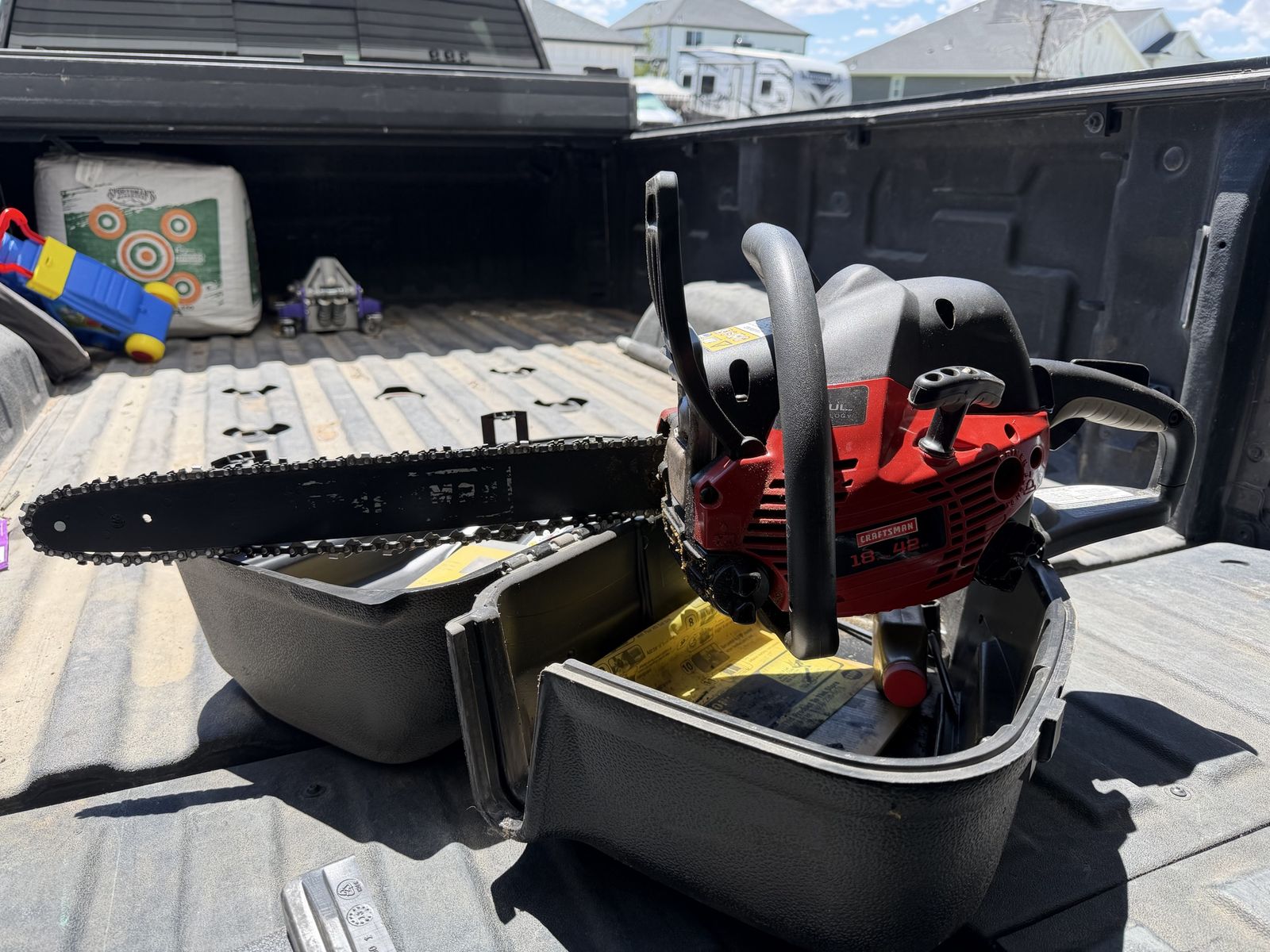 Craftsman 18 Inch 42cc Gas Chainsaw with Carrying Case