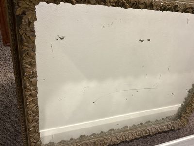 Antique Ornate Framed Mirror