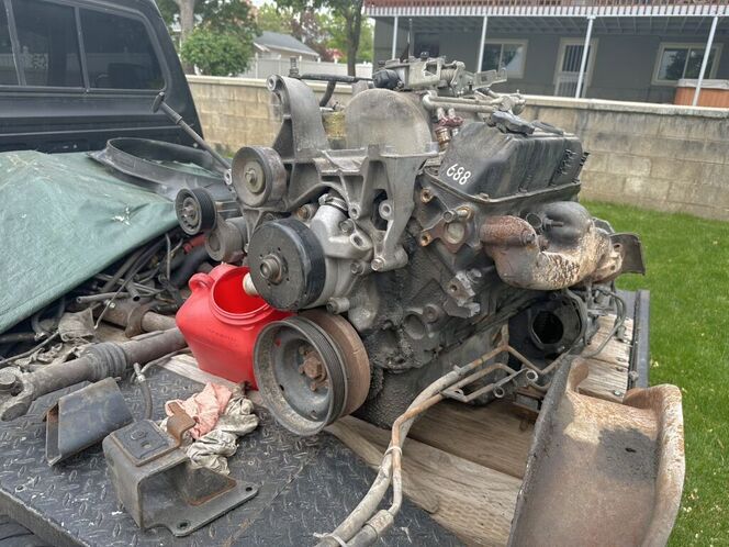 1993 Dodge W150 V6 Engine and Transmission