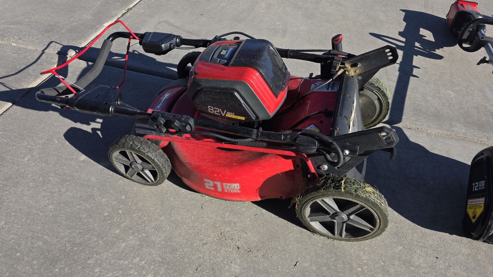 Electric Lawncare tools - Snapper XD 82v Lawnmower, trimmer, blower, edger, snow shovel