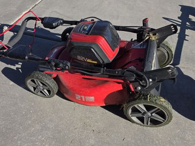 Electric Lawncare tools - Snapper XD 82v Lawnmower, trimmer, blower, edger, snow shovel