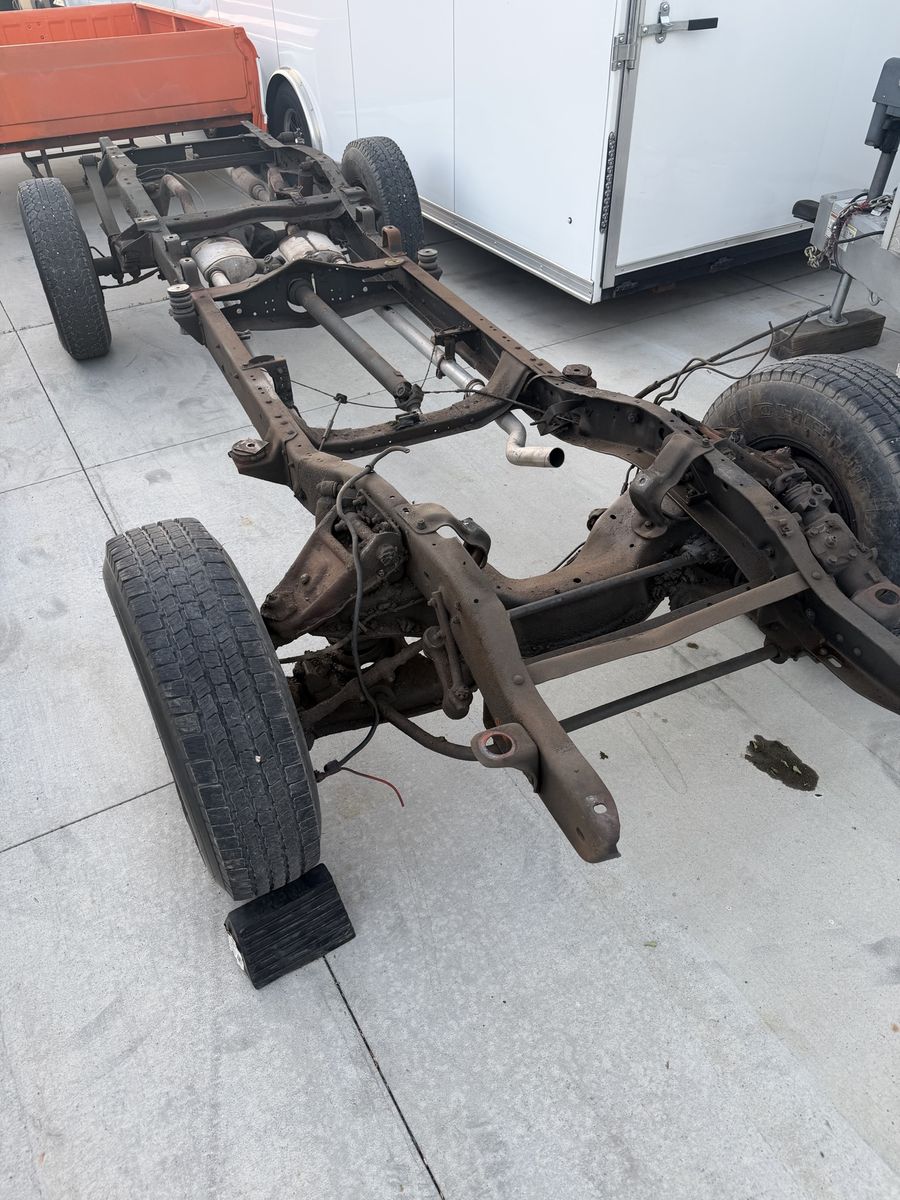 1972 Chevy chassis frame