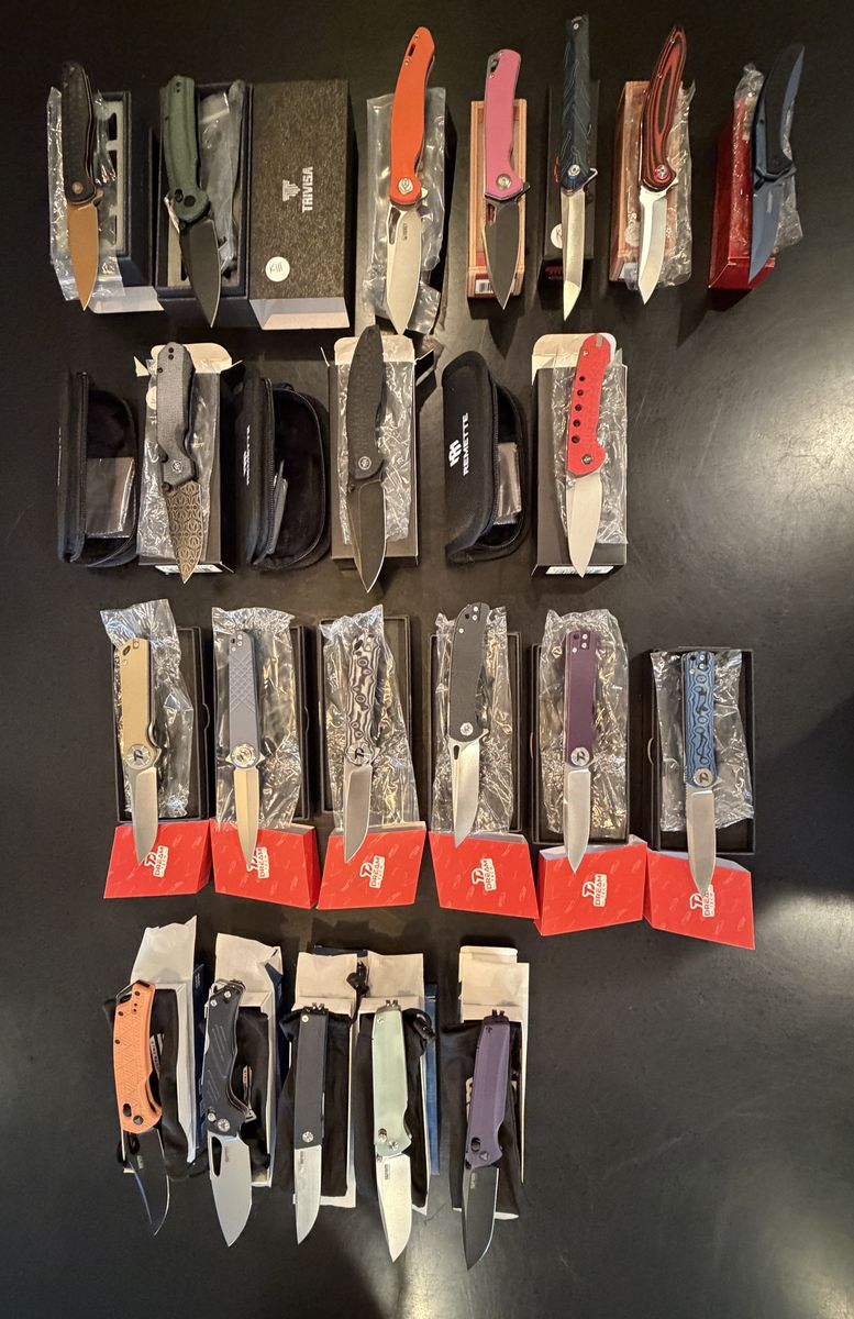 EDC Knife Lot