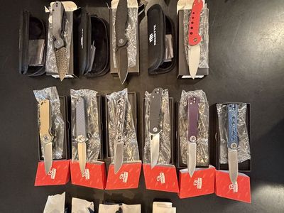 EDC Knife Lot