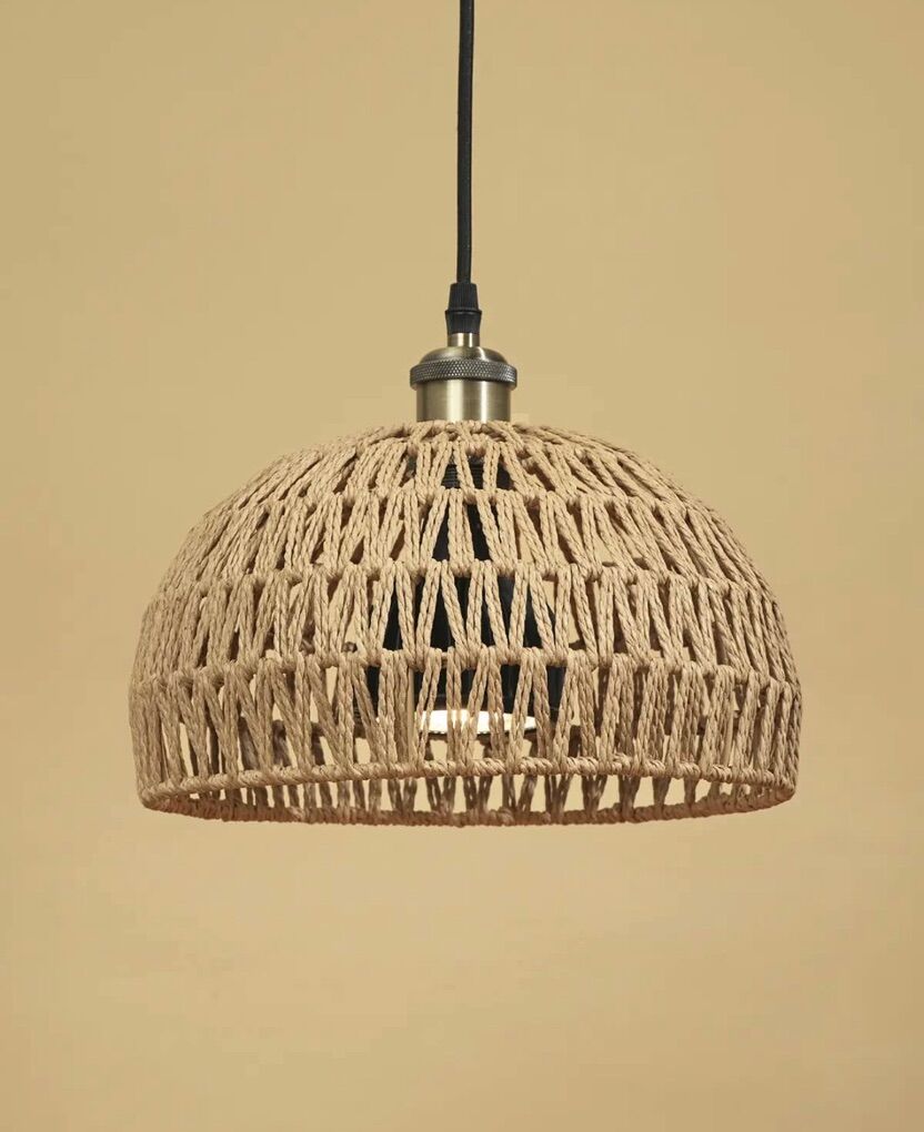 Woven Hanging Light