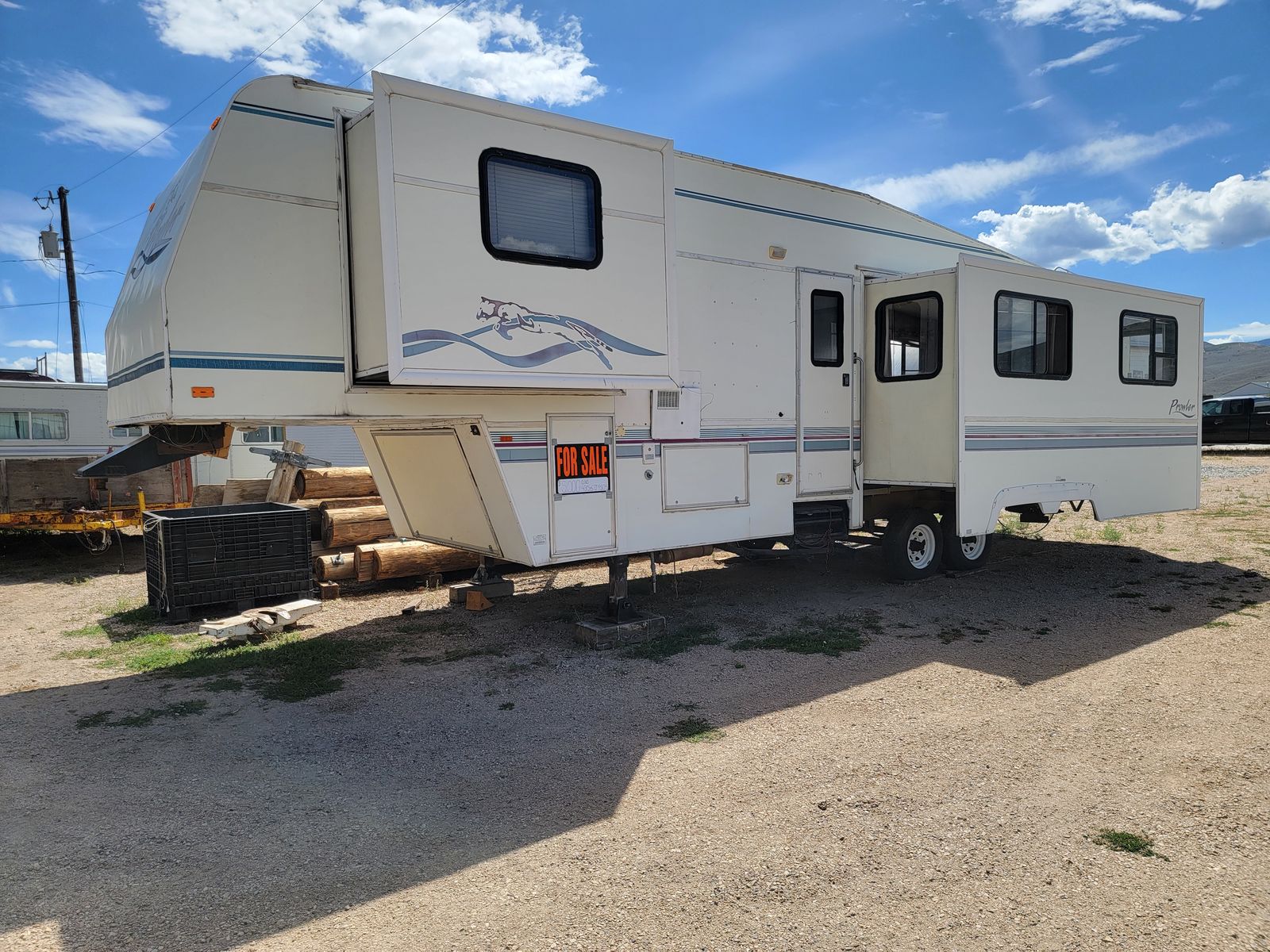 5th wheel trailer 34'