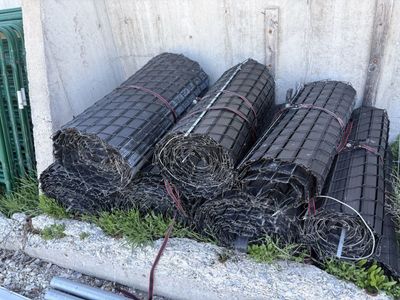 Black Privcy Link Fence