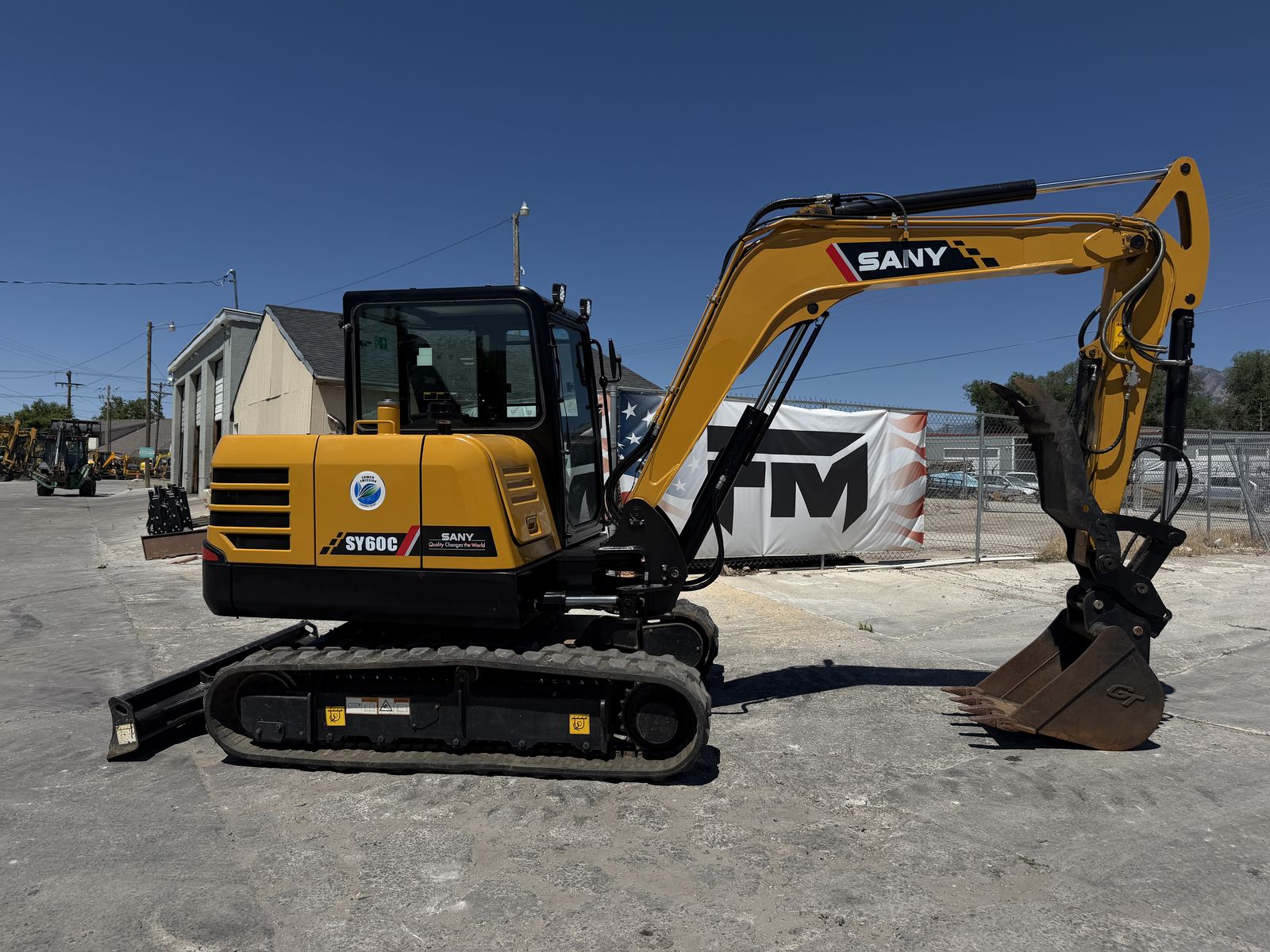2022 Sany SY60C Mini Excavator Tractor Ready To Work