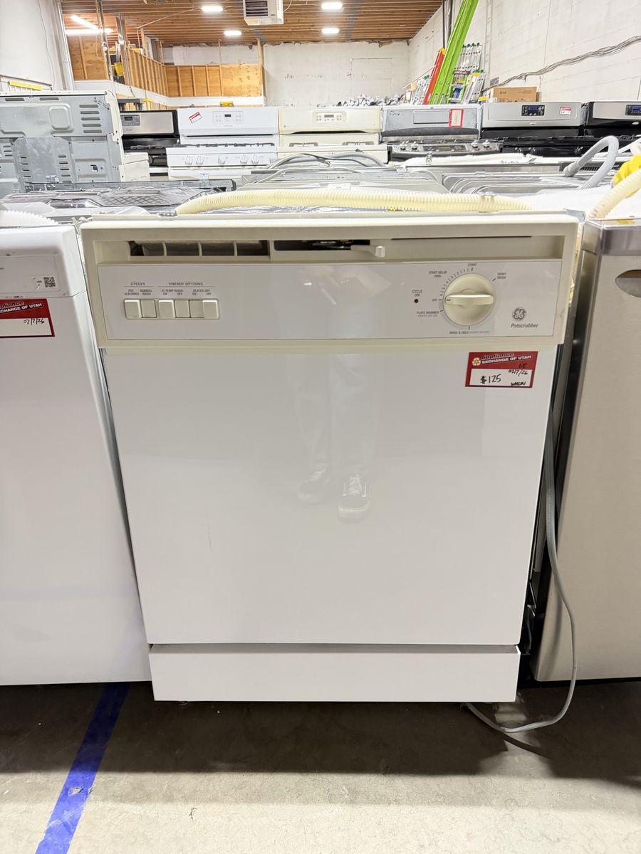 GE PotScrubber Dishwasher White - Used