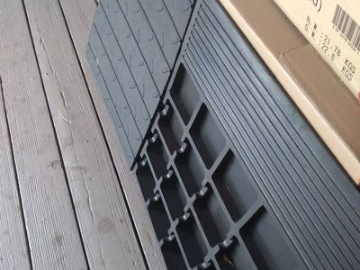 heavy duty rubber ramps.
