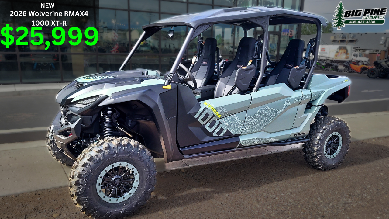 2026 Yamaha Wolverine RMAX4 1000 XT-R – 4 Passenger