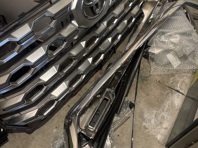 OEM Toyota Front Grille and Chrome Trim Parts