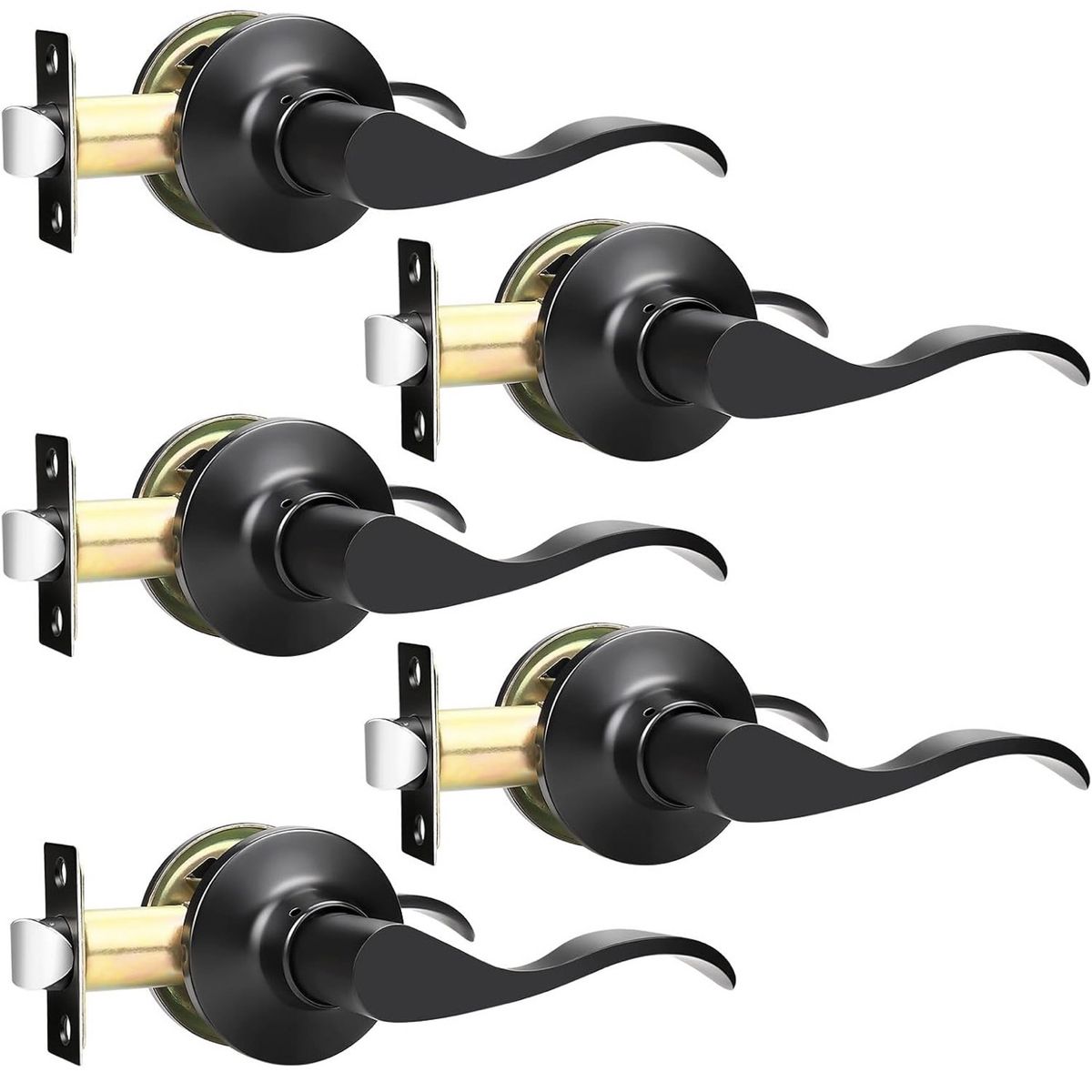 Matte Black Door Handles