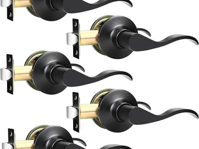 Matte Black Door Handles
