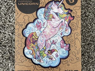 Unidragon Inspiring Unicorn Wooden Puzzle (103pcs)