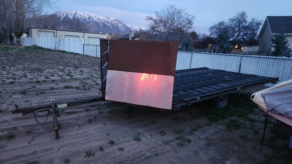 3 Place Snowmobile Trailer