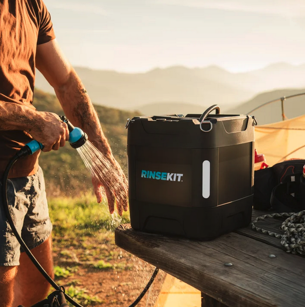 Brand new RinseKit Pro Portable Shower.