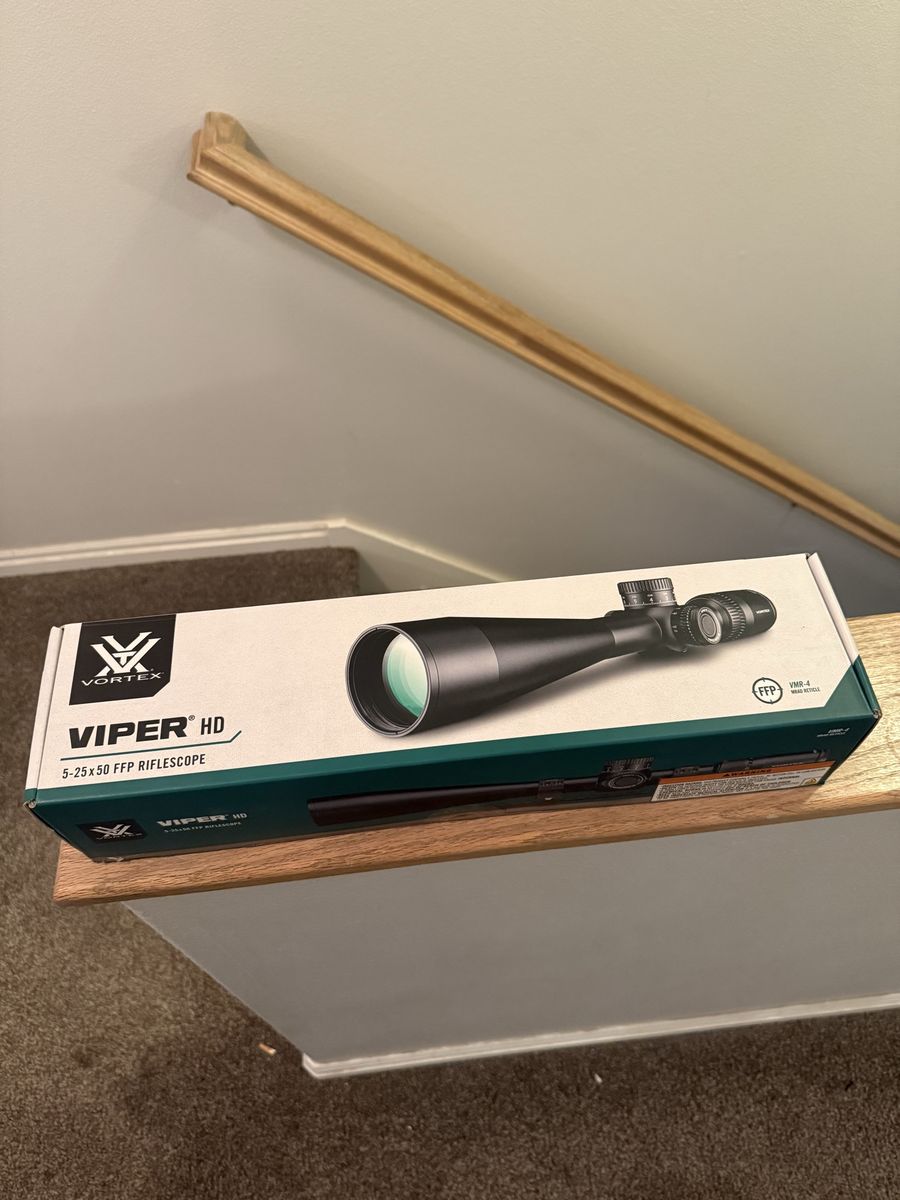 Vortex Viper HD 5-25x50 FFP Riflescope VMR-4 MRAD Reticle