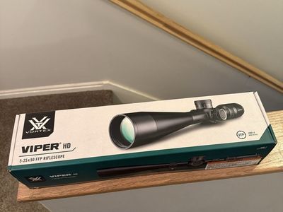 Vortex Viper HD 5-25x50 FFP Riflescope VMR-4 MRAD Reticle