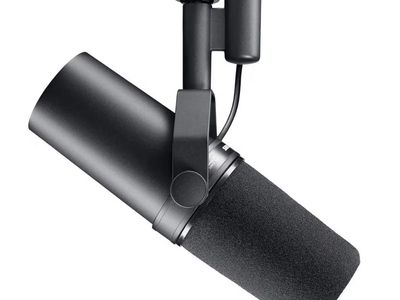 Shure SM7B XLR Microphone + Blue Compass Boom Arm