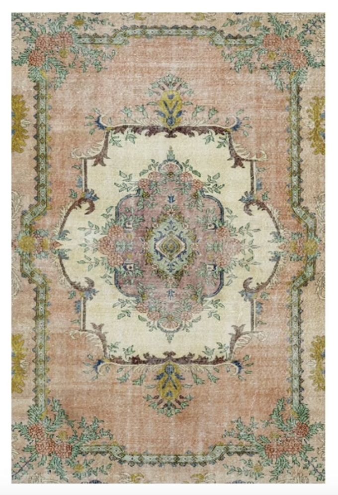 Brand new washable BOHO 9'10" x 13'1" area rug
