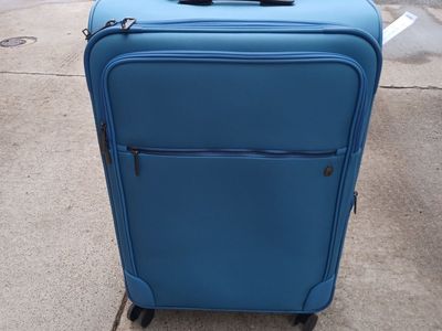 28-in checked expandable luggage