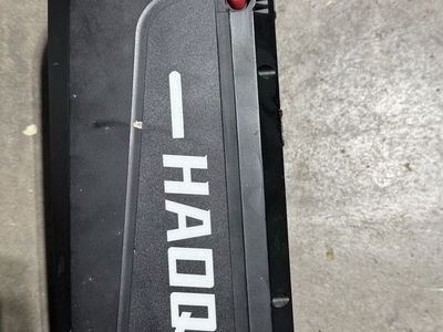 Dead ebike battery