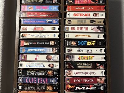 VHS Tape Storage Tower - Holds 30 Tapes