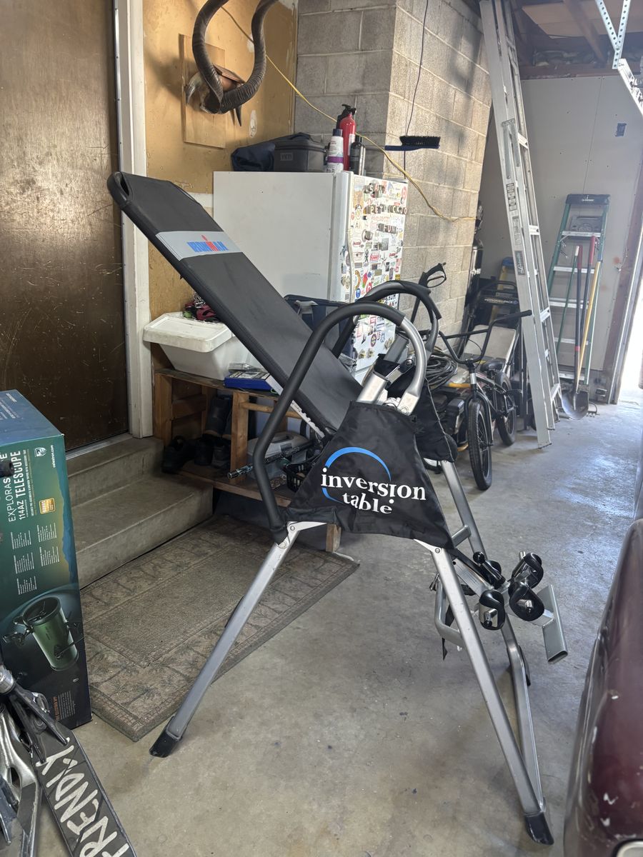 Inversion table