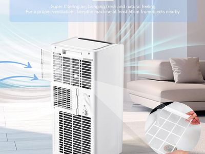 Aoxun 10,000 BTU Portable Air Conditioner and Heater, 4-IN-1 Dehumidifier, Fan W/Remote Control