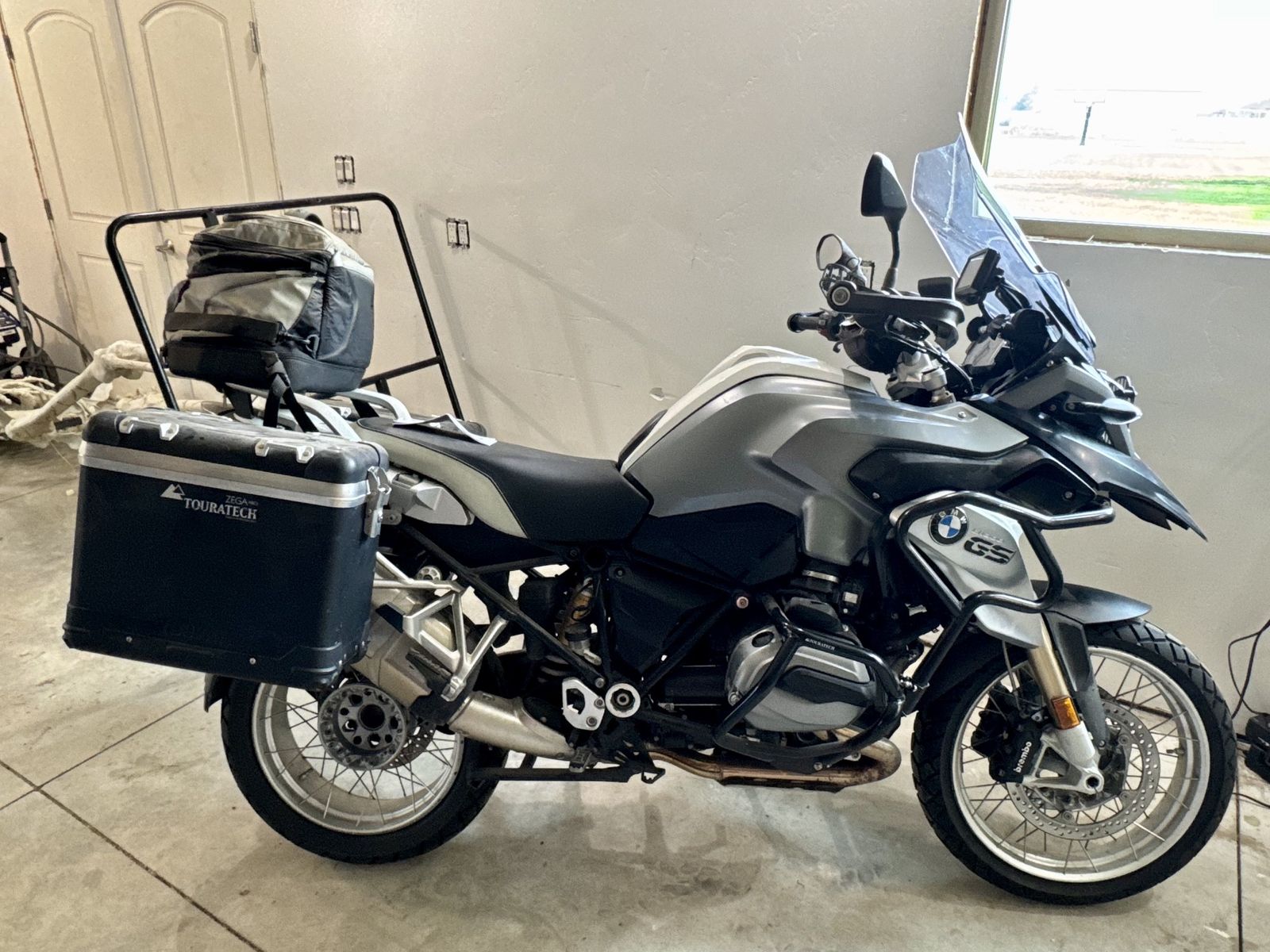 2015 BMW R1200GS Dual Sport Motorcycle - 10,569 Miles, Luggage Included