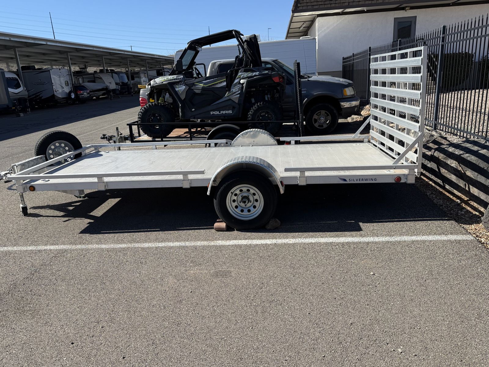 2017 Silverwing SW14S Aluminum Trailer