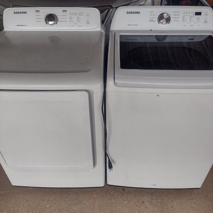 broken washer and dryer for parts