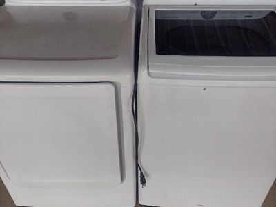 broken washer and dryer for parts