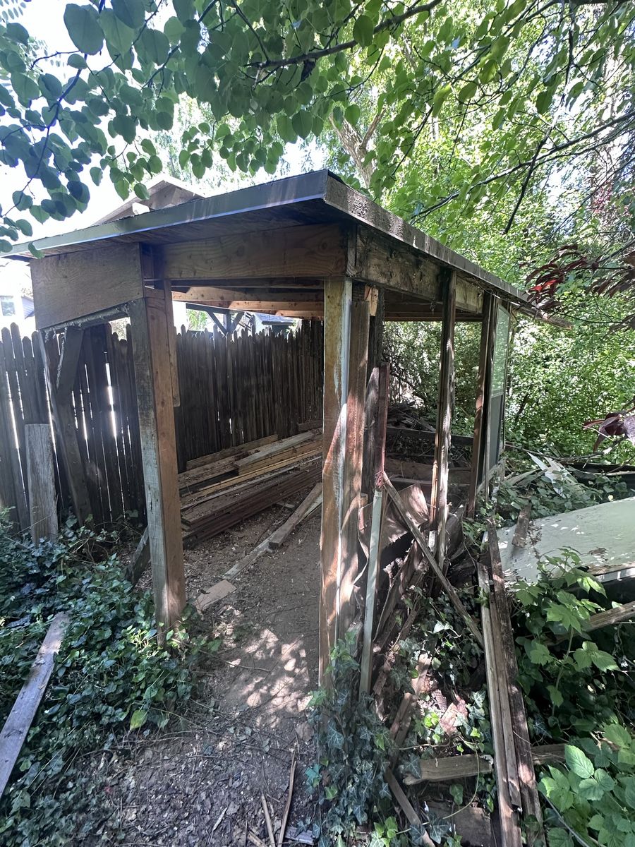 Various Reclaimed Lumber and Salvaged Wood from an Old Shed - Perfect for DIY Projects