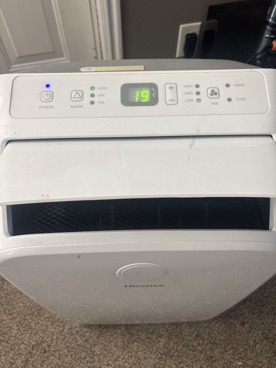 Hisense Portable Air Conditioner Unit White