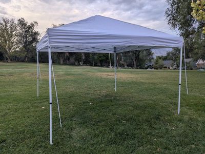 Ozark Trail 10x10 Ft Straight Leg Instant Canopy Shade